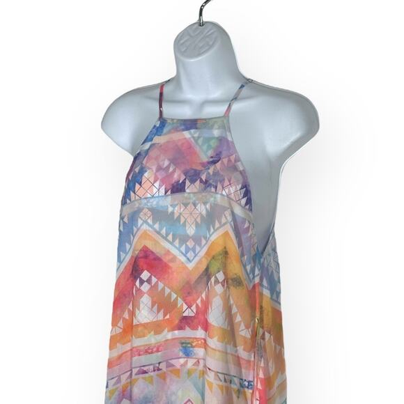 SHOW ME YOUR MUMU Bronte Salvation Mountain Maxi Dress Tropical Beach Cruise - Picture 4 of 13